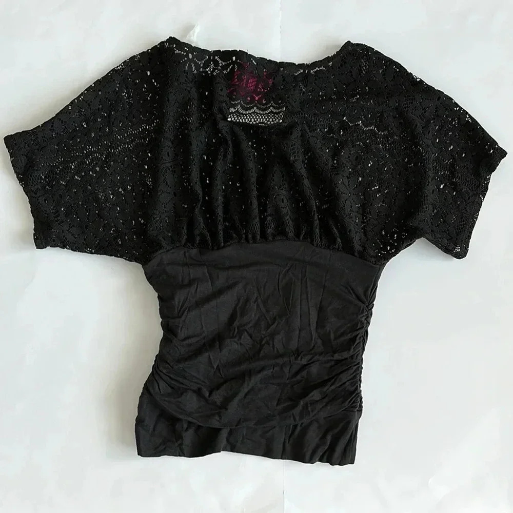 HeartSoul Black‎ Top Sz M - Picture 3 of 4